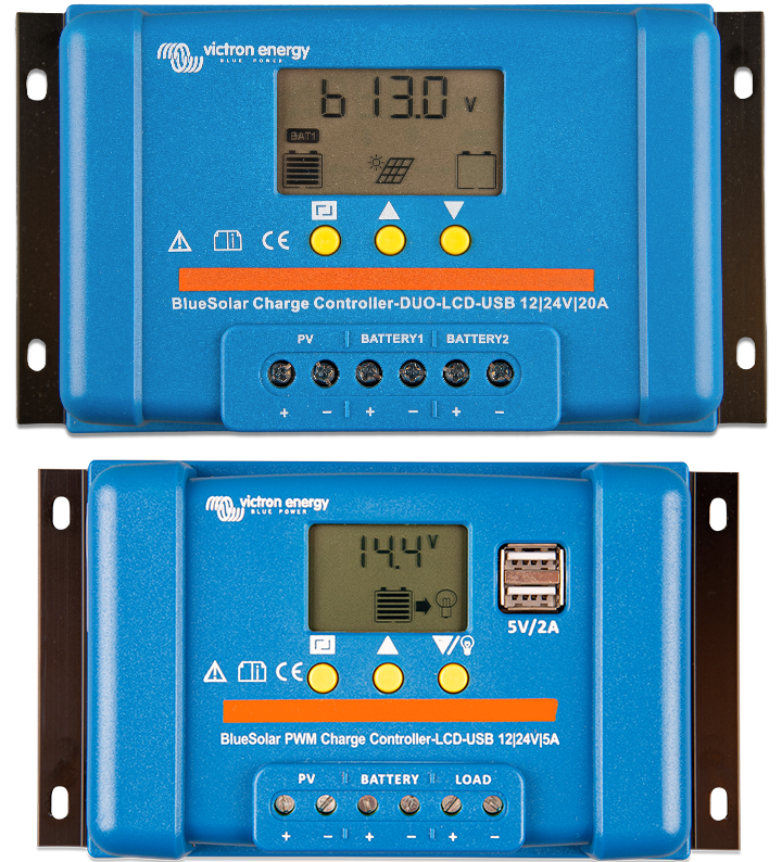 Victron Energy BlueSolar PWM Charge Controller (DUO) LCD&USB – 12/24V 20A Solar Charge Controller 3 Victron Energy BlueSolar PWM Charge Controller (DUO) LCD&USB – 12/24V 20A Solar Charge Controller