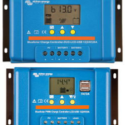 Victron Energy BlueSolar PWM Charge Controller (DUO) LCD&USB – 48V 10A Solar Charge Controller