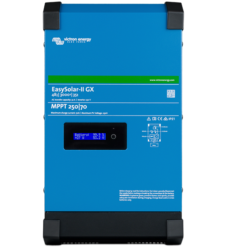 Victron Energy EasySolar-II GX – 48V 3000VA Inverter / Charger 3 Victron Energy EasySolar-II GX – 48V 3000VA Inverter / Charger