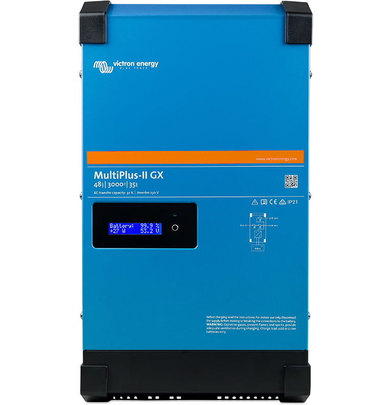 Victron Energy MultiPlus-II GX – 48V 3000VA Inverter / Charger 3 Victron Energy MultiPlus-II GX – 48V 3000VA Inverter / Charger