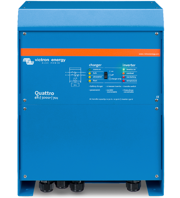 Victron Energy Quattro – 24V 8000VA Inverter / Charger 3 Victron Energy Quattro – 24V 8000VA Inverter / Charger