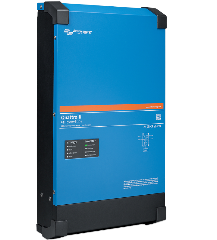 Victron Energy Quattro-II – 24V 5000VA Inverter / Charger 4 Victron Energy Quattro-II – 24V 5000VA Inverter / Charger - Image 2
